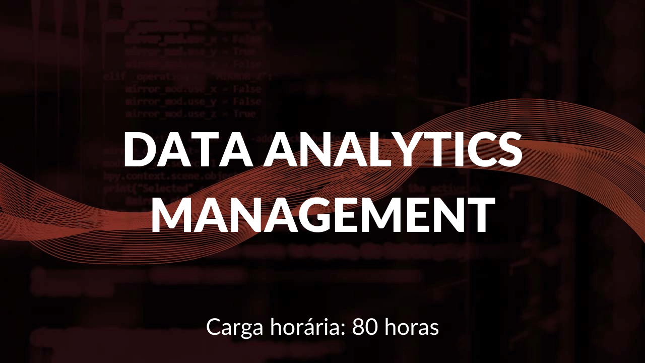 Curso de Extensão Data Analytics Management